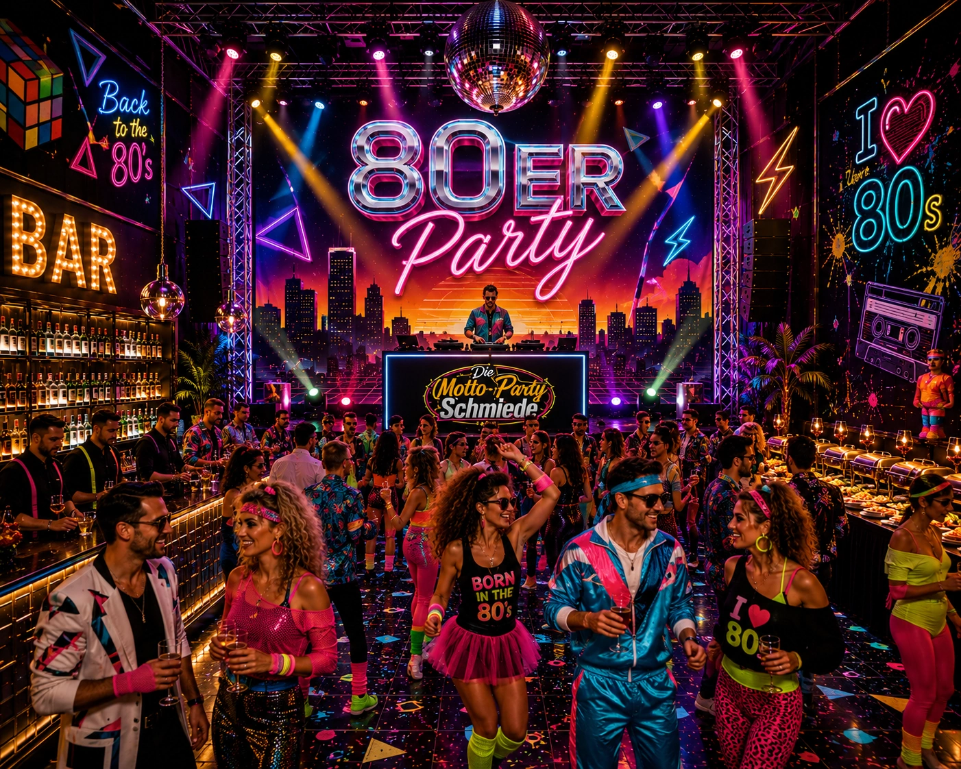 80er Party Ideen