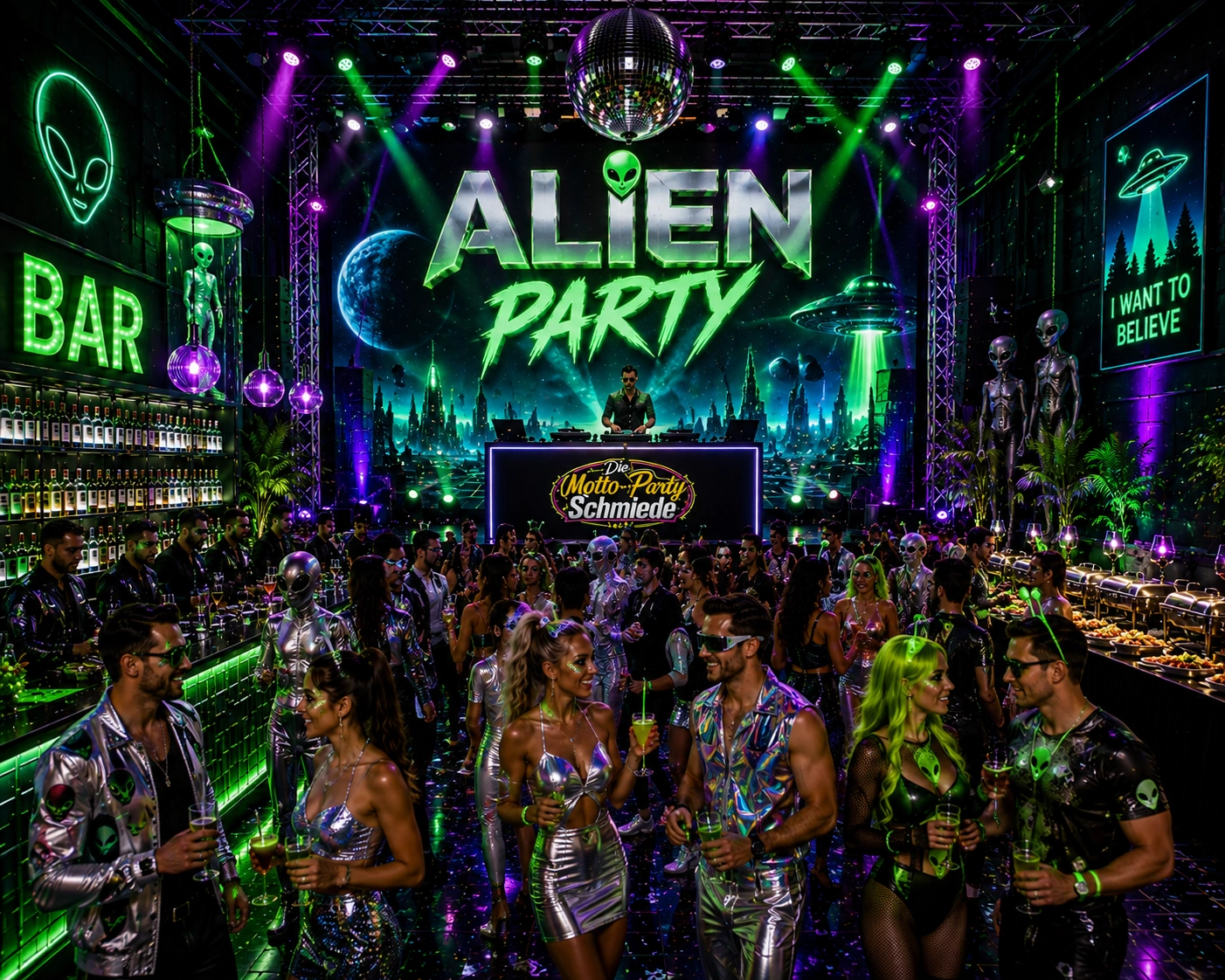 Alien Party Ideen
