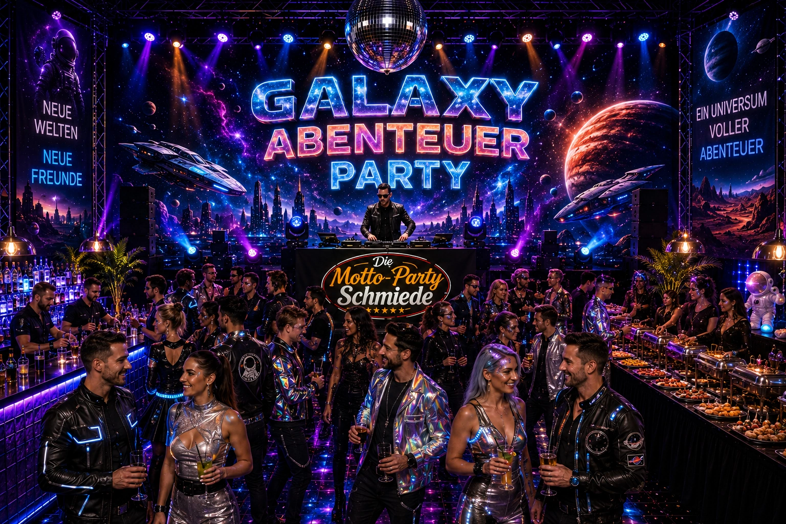 Galaxie Abenteuer Party