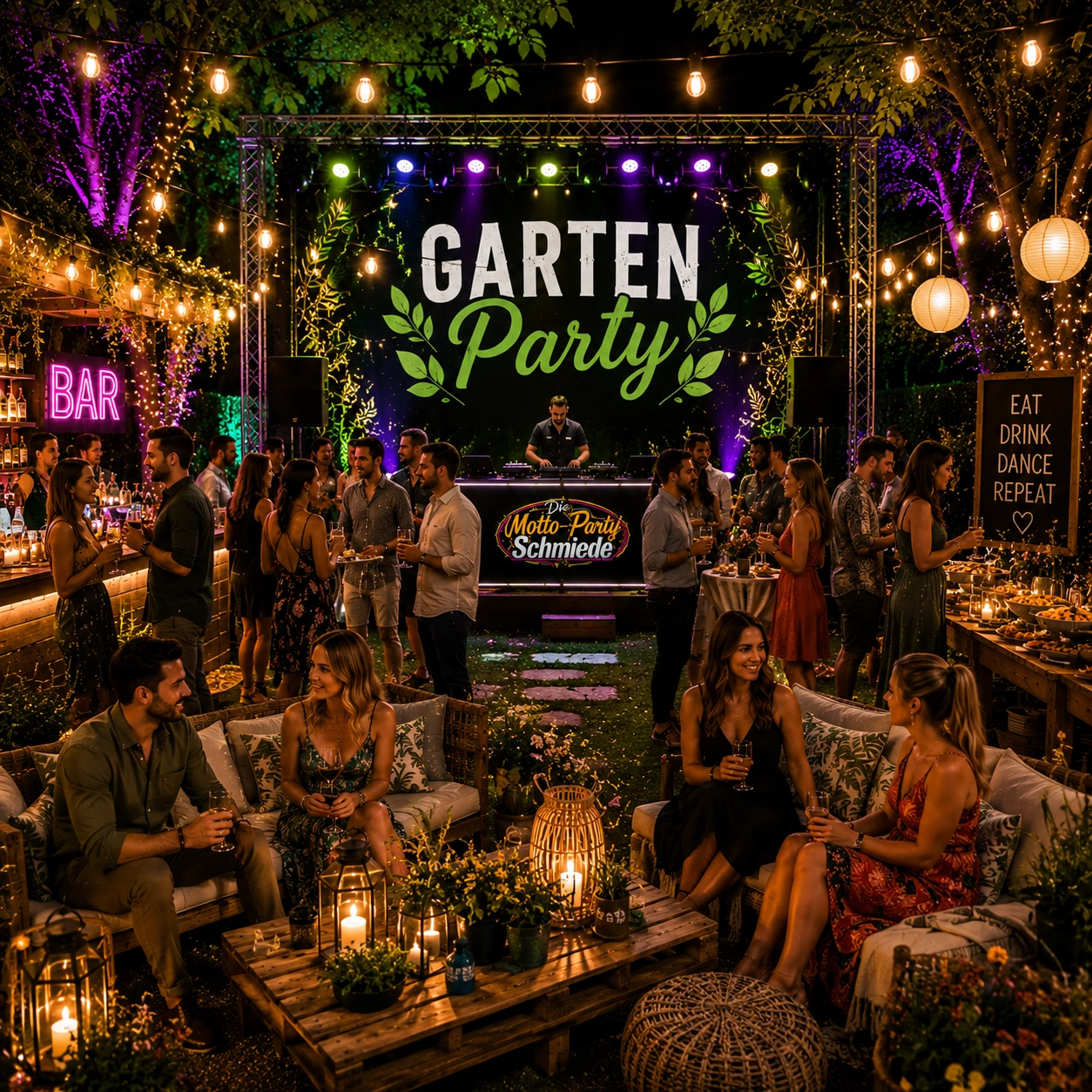 Gartenparty Ideen
