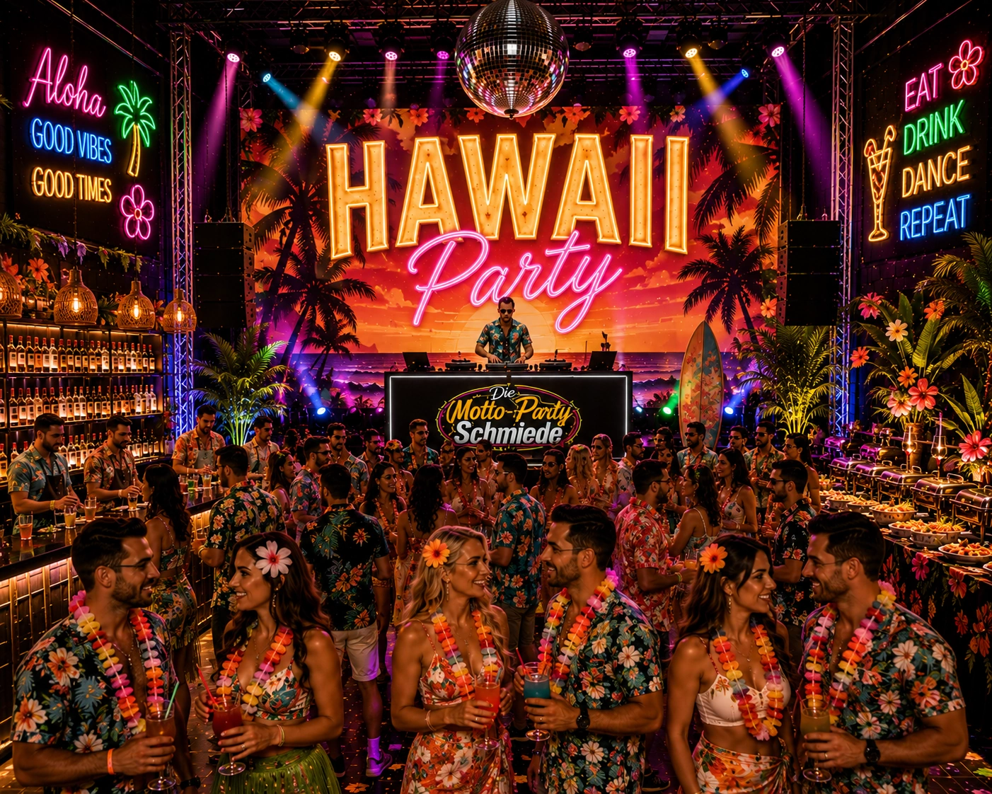 Hawaii Party Ideen