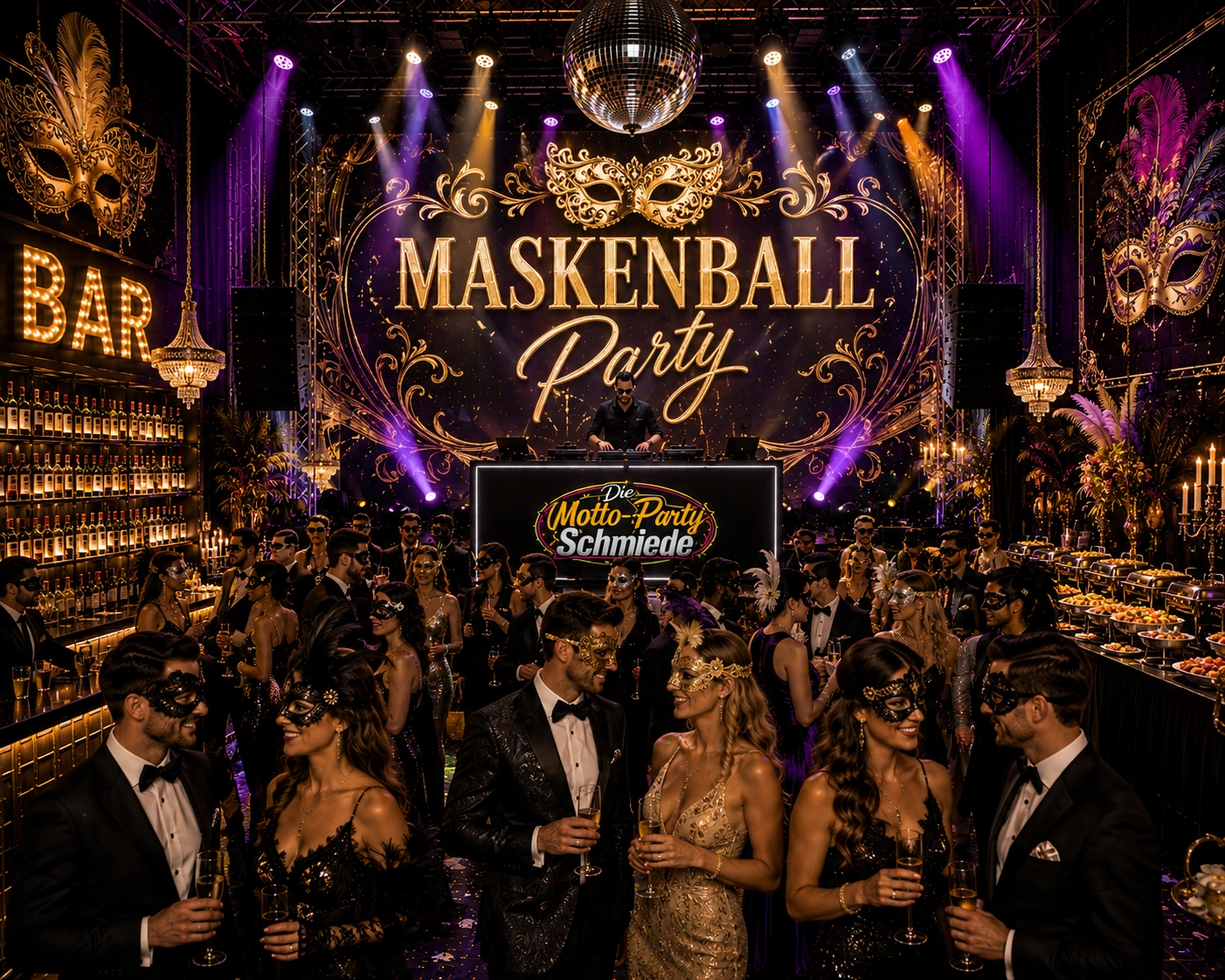 Maskenball Party Ideen