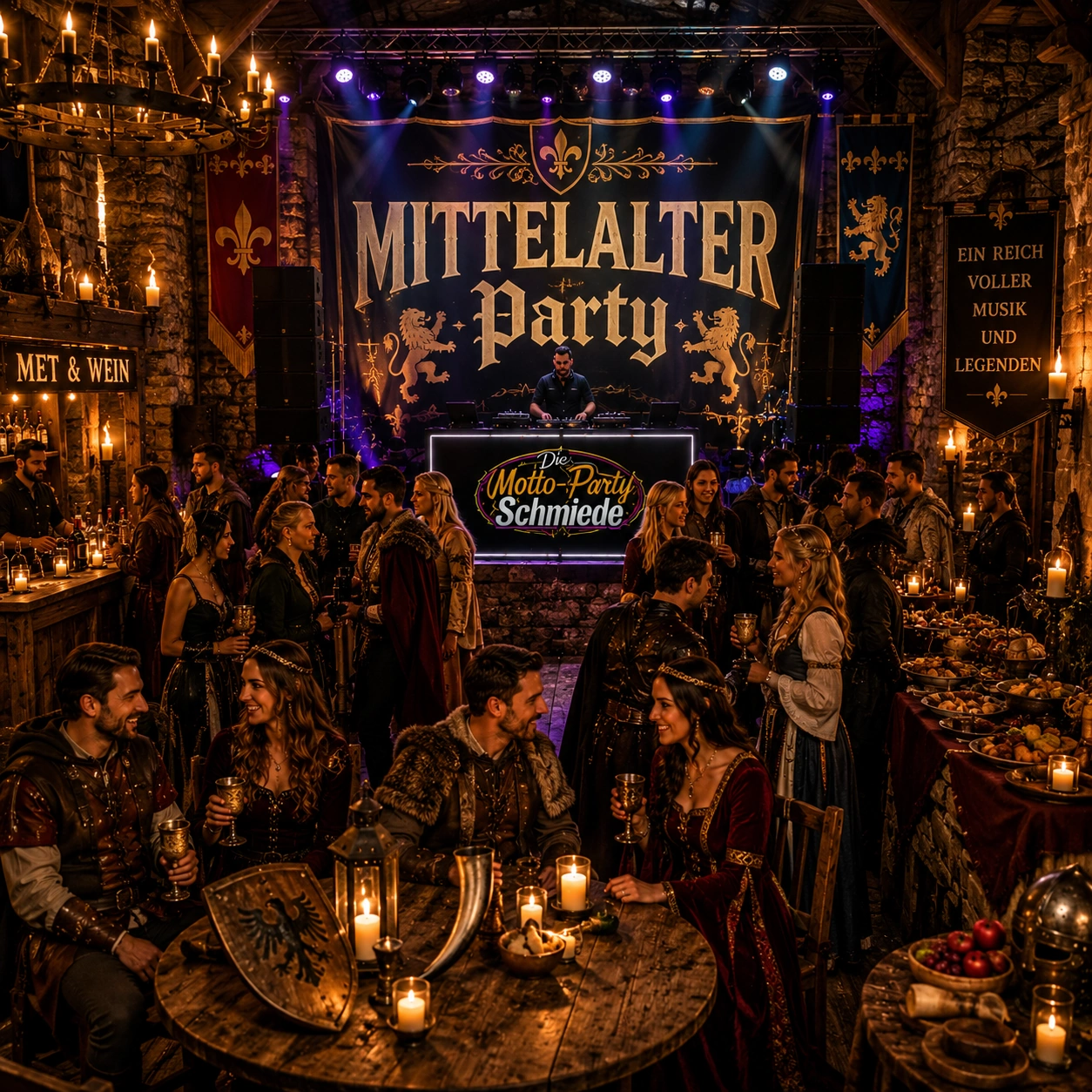 Mittelalter Party Ideen