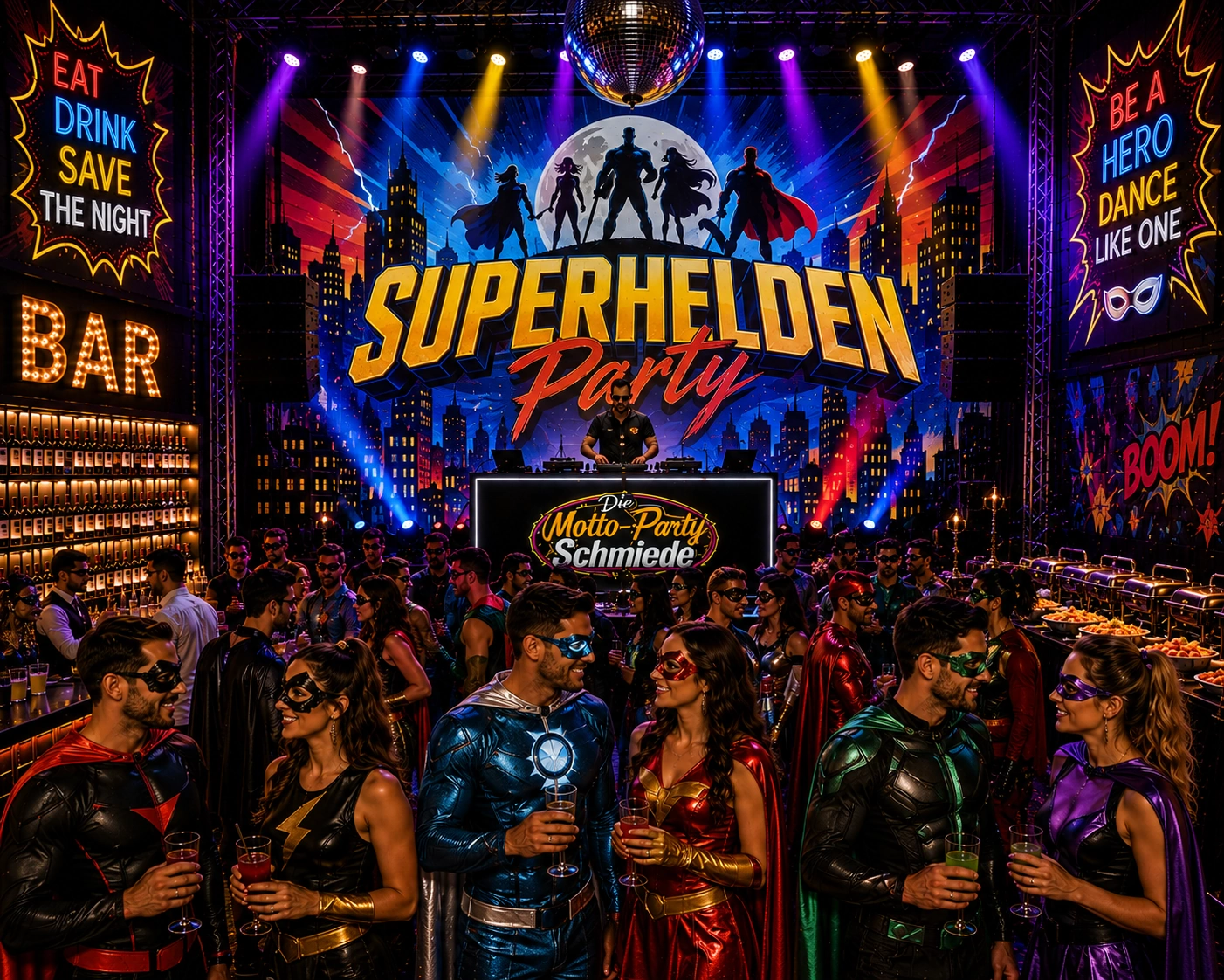 Superhelden Party Ideen