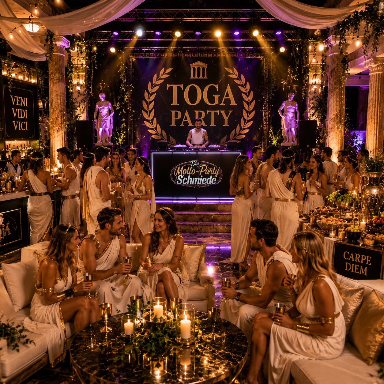 Toga Party Ideen