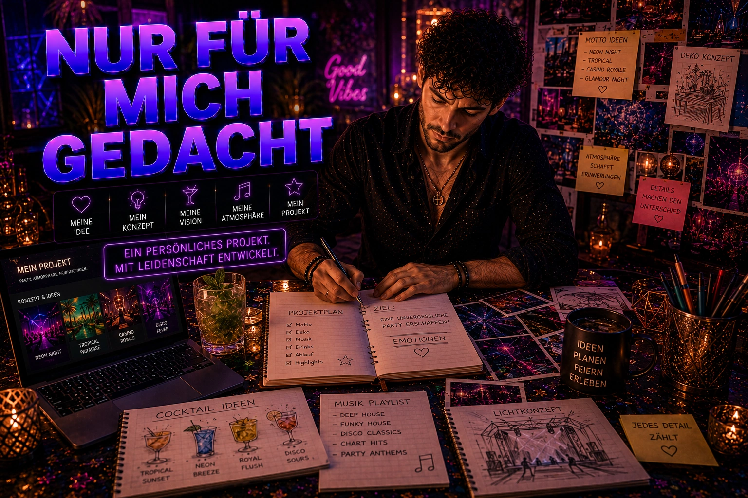 Warum die Plattform zuerst nur für mich selbst gedacht war