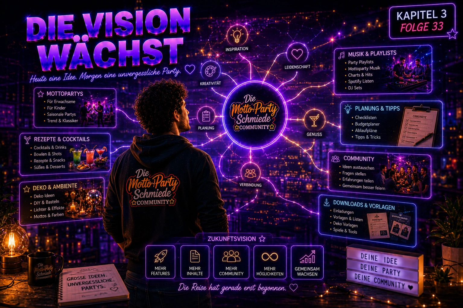 Teil 33: Wie sich die Vision langsam verändert hat